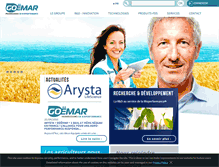 Tablet Screenshot of goemar.com